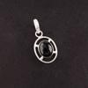 Natural Black Tourmaline Gemstone 925 Sterling Silver Jewelry Handmade Pendant PP-6-25