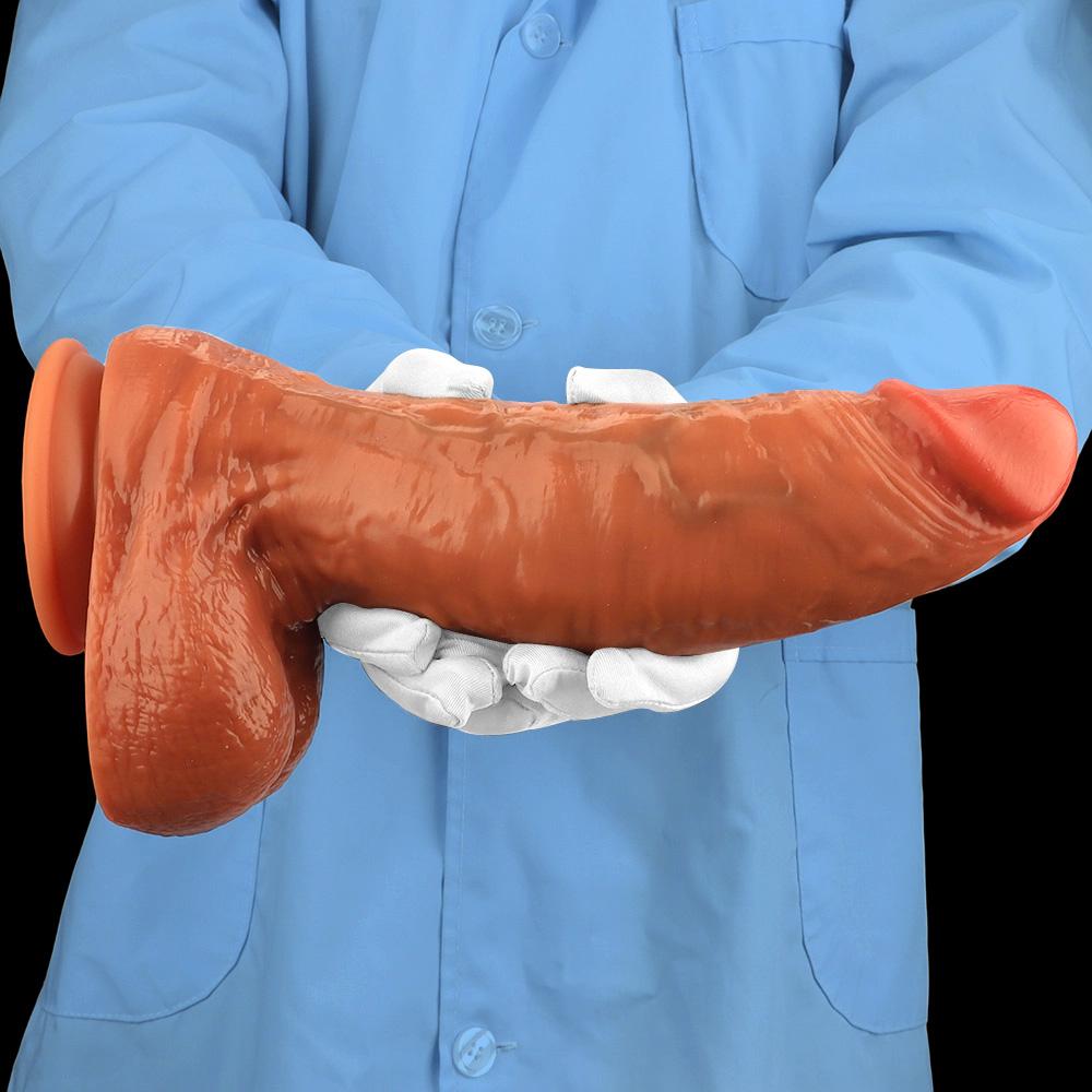 4 Size Large Liquid Silicone Dildo Simulated Penis Butt Plug Fisting Sex Toy Strap On Cock Big Dick Realistic Cock