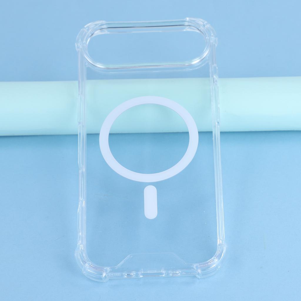 For iPhone 17 Air Case Compatible with MagSafe 1.5mm Shockproof Clear Phone Back Cover
