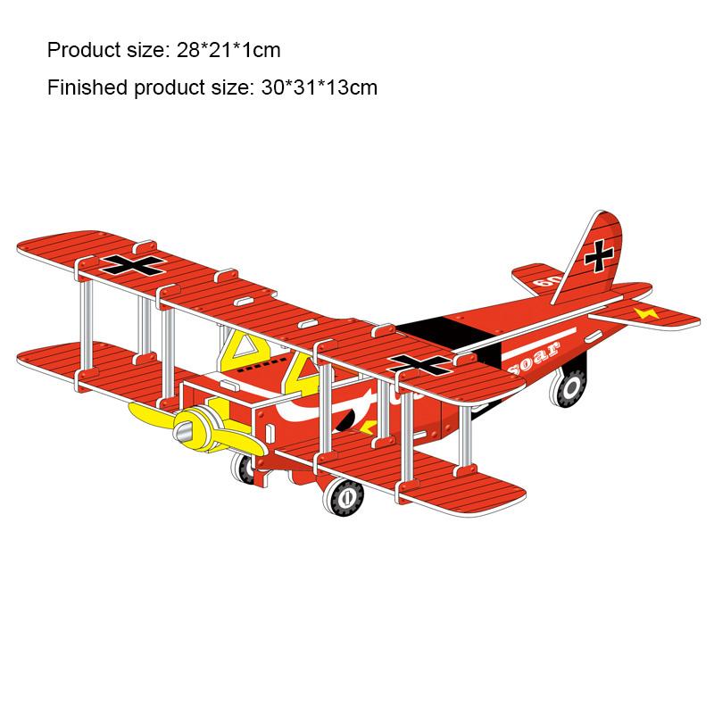 Big Size Children's 3D Paperboard Puzzle House Villa Castle Building Model for Kids Handmade DIY Assembly Puzzle Toys Gift