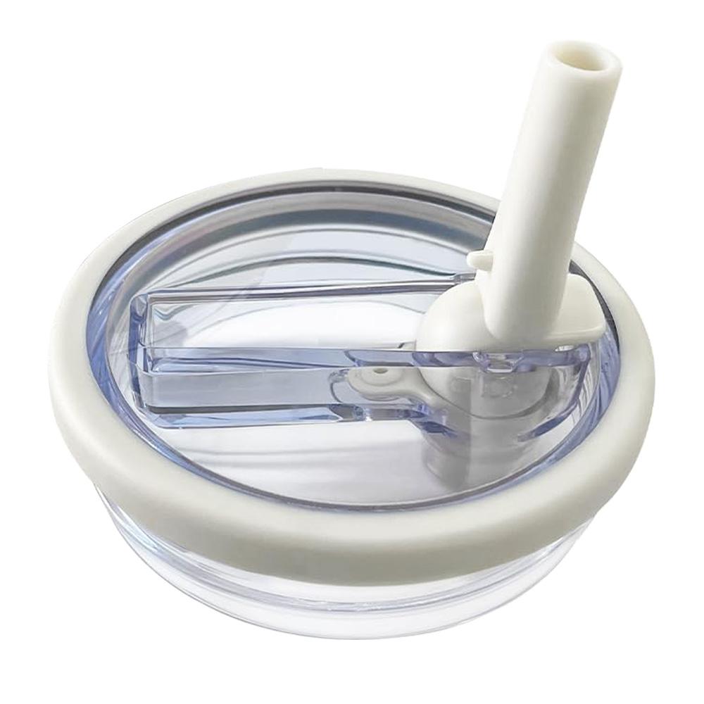 40 oz Replaceable Tumbler Flip Straw Lid for Stanley Cup,Reusable Tumbler Cover, Spill Proof Splash Resistant Tumbler Lids