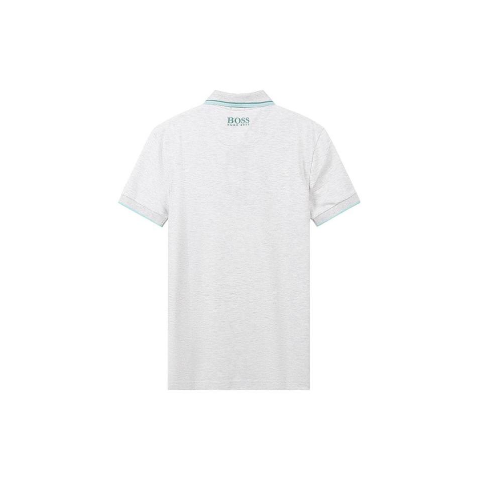 HUGO BOSS SS22 Polo Shirt Men's Light Gray 50430796-057