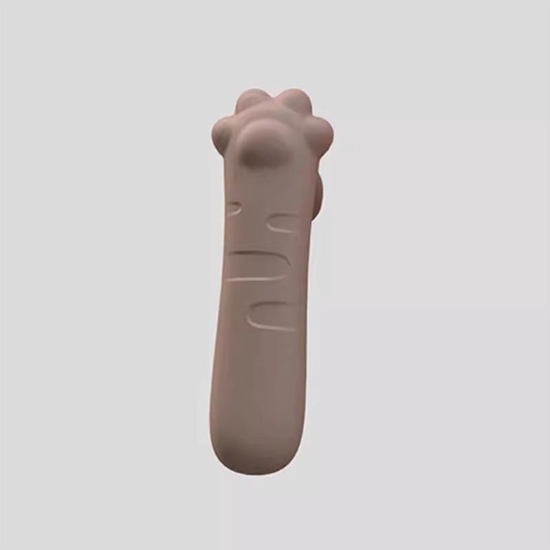 Silicone cat paw door handle protective cover, anti-static bedroom door handle cover, anti-collision pad