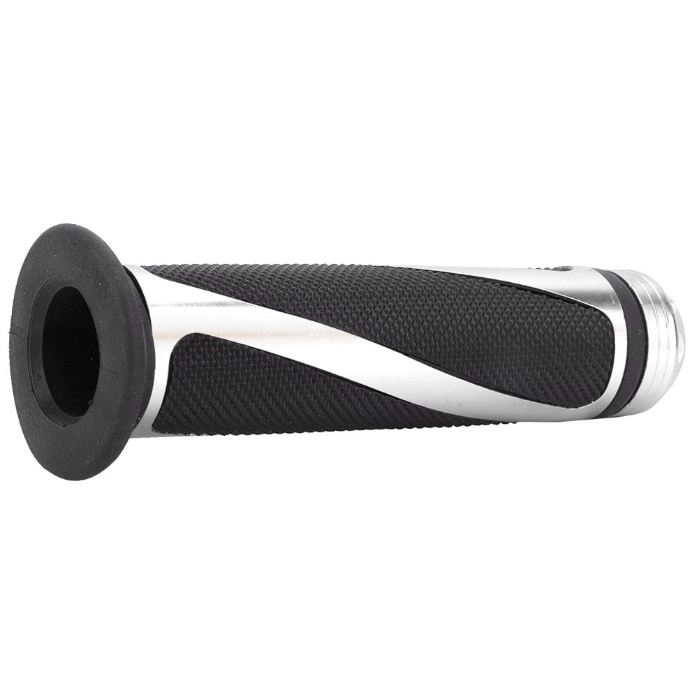 1 Pair Metal Motorcycle Throttle Handlebars Hand Grips Modification Accessory