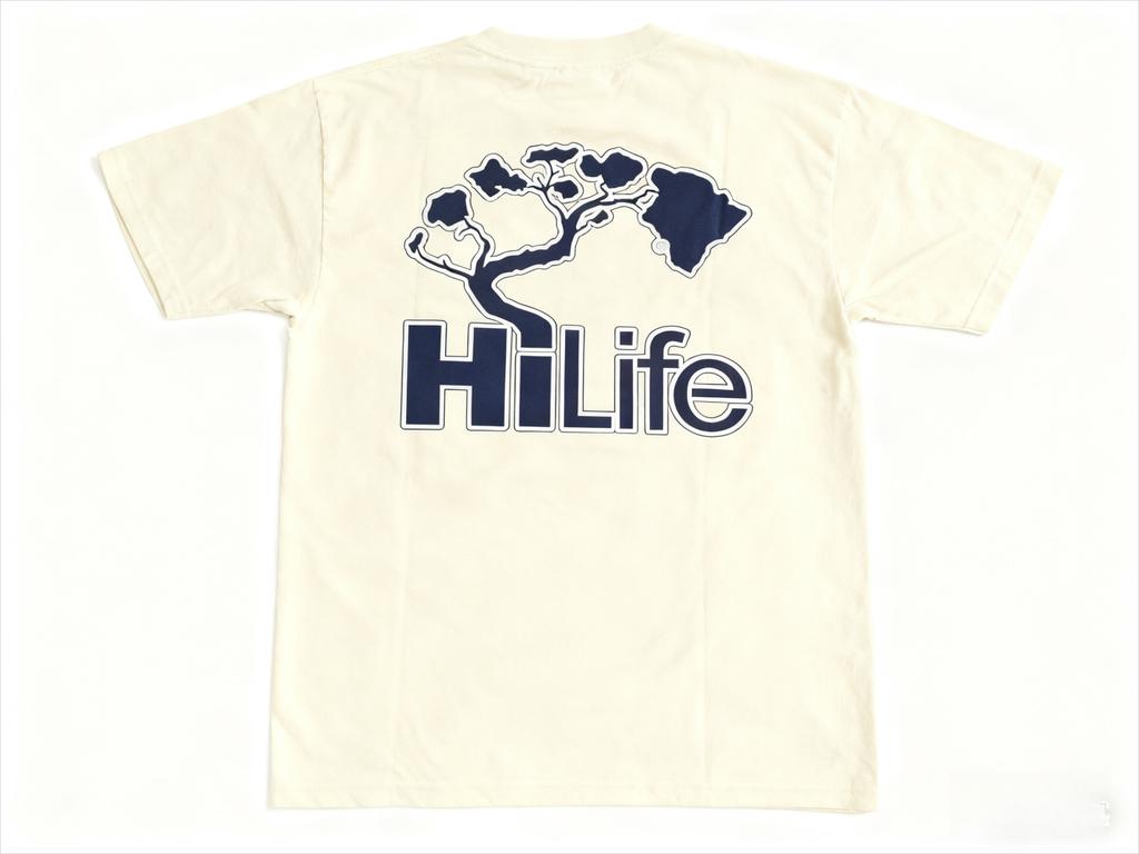 HiLife Tree Graphic Red 100% Cotton Fashion T-Shirt Lifestyle Culture Tee for Hawaii Enthusiasts and Life Style Trend Seekers