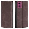 For Motorola Moto G55 5G Case Card Holder PU Leather Magnetic Closing Phone Cover