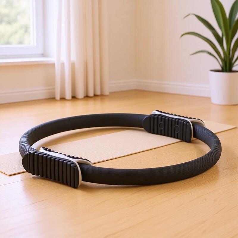 Tiemuyun Fiberglass Pilates Ring with Crescent Handles