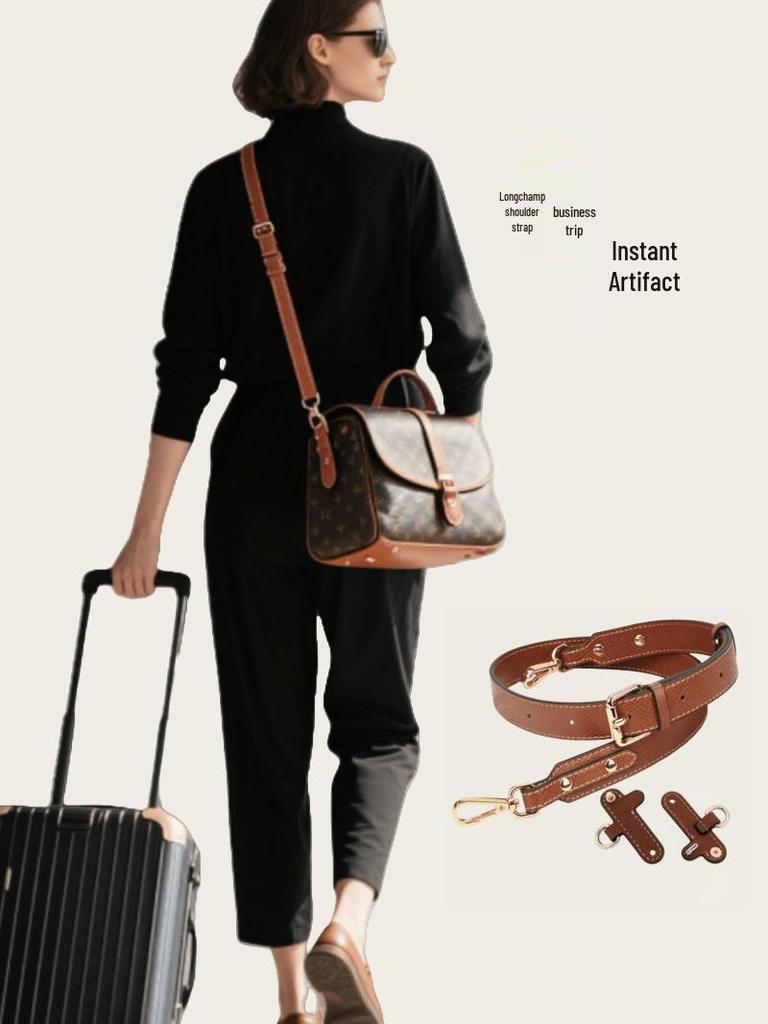 Dragon Xiang Adjustable Shoulder Strap for Bags, No-Punch Crossbody for Travel and Business.