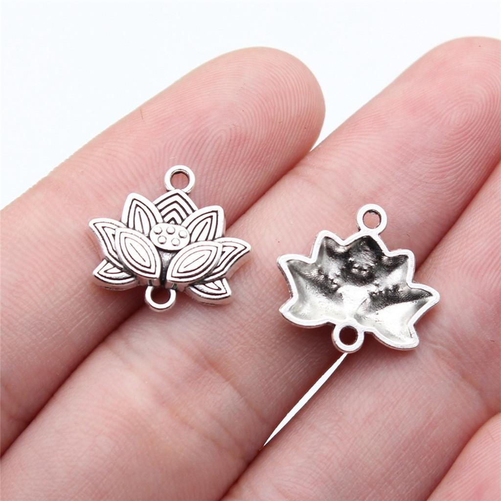 

Аксессуары Детали Полый Цветочный Соединитель Свадебная Ювелирная Фурнитура QA026 A33-20pcs-16x14mm