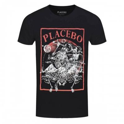 T-shirt Placebo Astro Scheletro unisex adulto