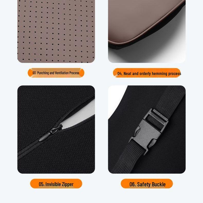 Car Seat Lumbar & Neck Support Cushion for BYD Han DMI EV