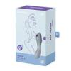 Air Massage Vibrator - Satisfyer Curvy Trinity 3 Blue Grey