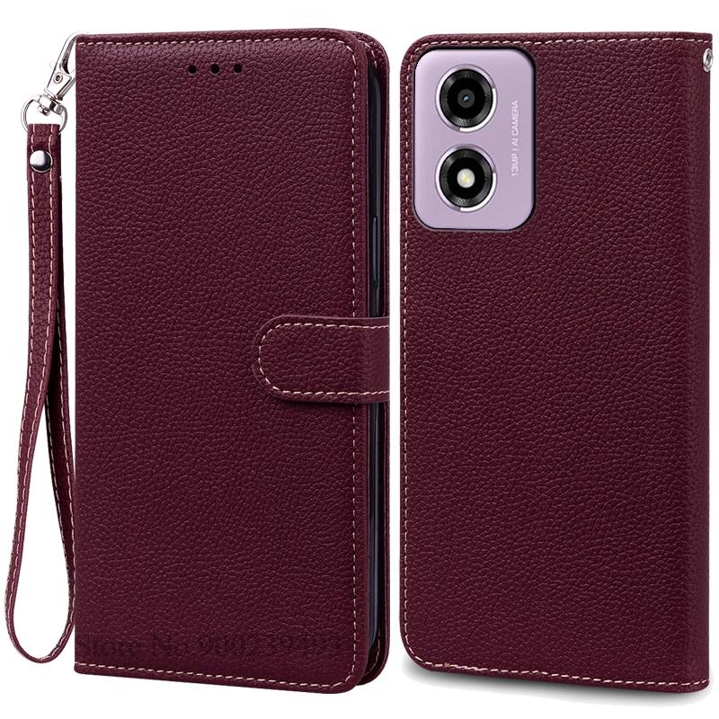Custodia E14 Per Custodia Moto E14 Custodia Portafoglio a Libro in Pelle Per Custodia Motorola E14 Copertura per Cellulare Per Moto E14 Capa Fundas Alloggiamento