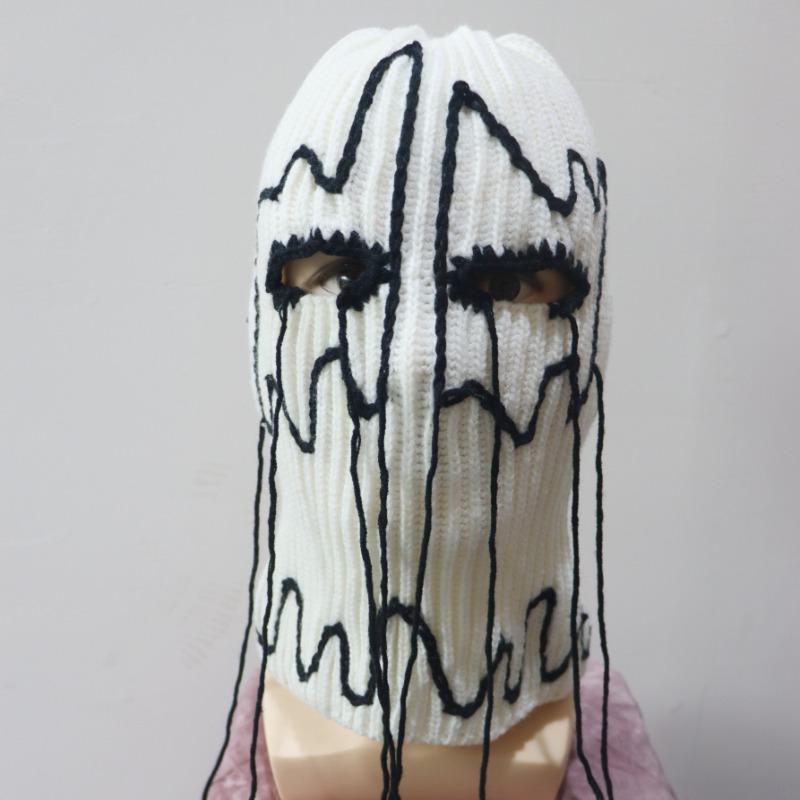 

Шапка новая ручной работы вязаная шапка-бини персонализированная модная шапка-балаклава One size