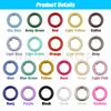 50-100Pcs Metal Prong Snap Button Hollow/Solid Press Prong Ring Button Studs Fasteners For Clothes Garment Sewing Bags Shoes