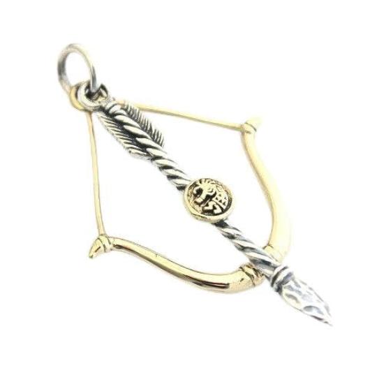 Good Vibrations Kokopelli Bow and Arrow Pendant