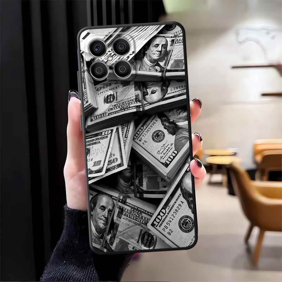 

Чехол для Honor X7 8X 200 400 Lite Magic5Lite X9a X6 90 X5b X8 70 Funda Чехол для телефона Печать Время - деньги Honor X6a