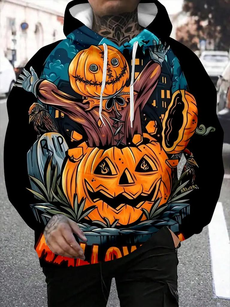 Fashion Men's Hoodie 3D Print Hoodies Spring And Autumn Street Casual Boy Sweatshirt Women's Oversized Top Clothing