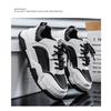 Mens Breathable Thick Sole Trendy Versatile Casual White Sports Sneakers
