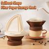 New Sailboat Shape Coffee Filter Holder Portable Reusable Hand Brewed Coffee Filter Rack Coffee Filter Cup Coffeeware