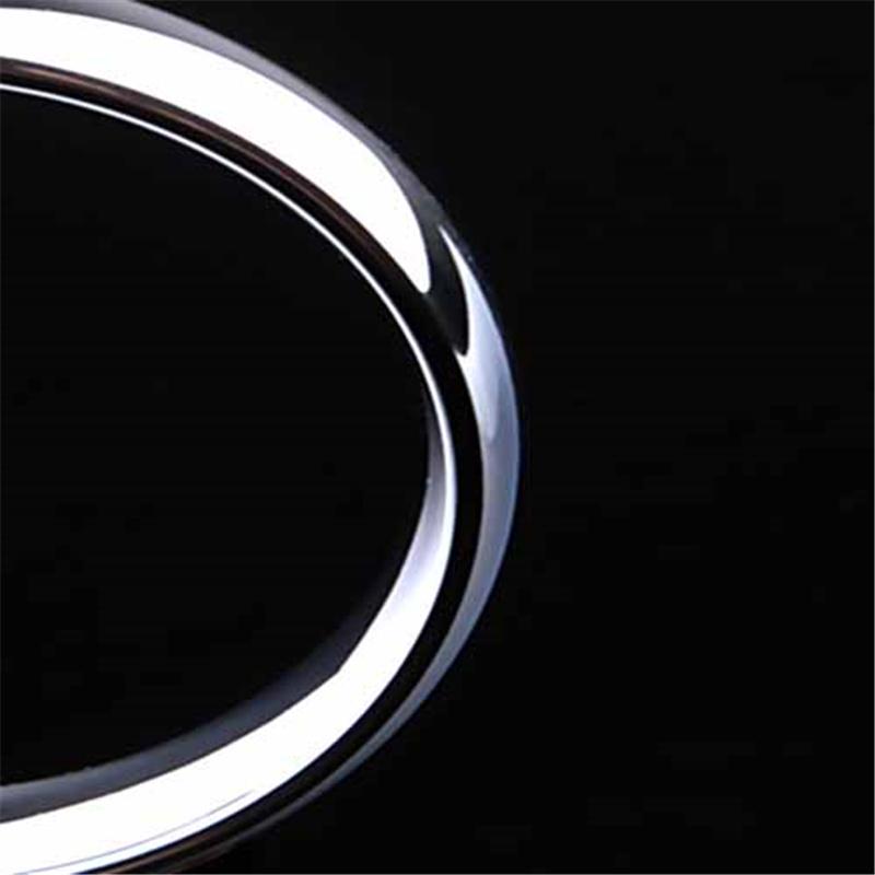 Μινιμαλιστική Γυαλιστερή 6mm Κυρτή Τιτάνιο Ατσάλι Unisex Δαχτυλίδι Ζευγαριού - Ανθεκτικό στο Ξεθώριασμα Απλή Βέρα