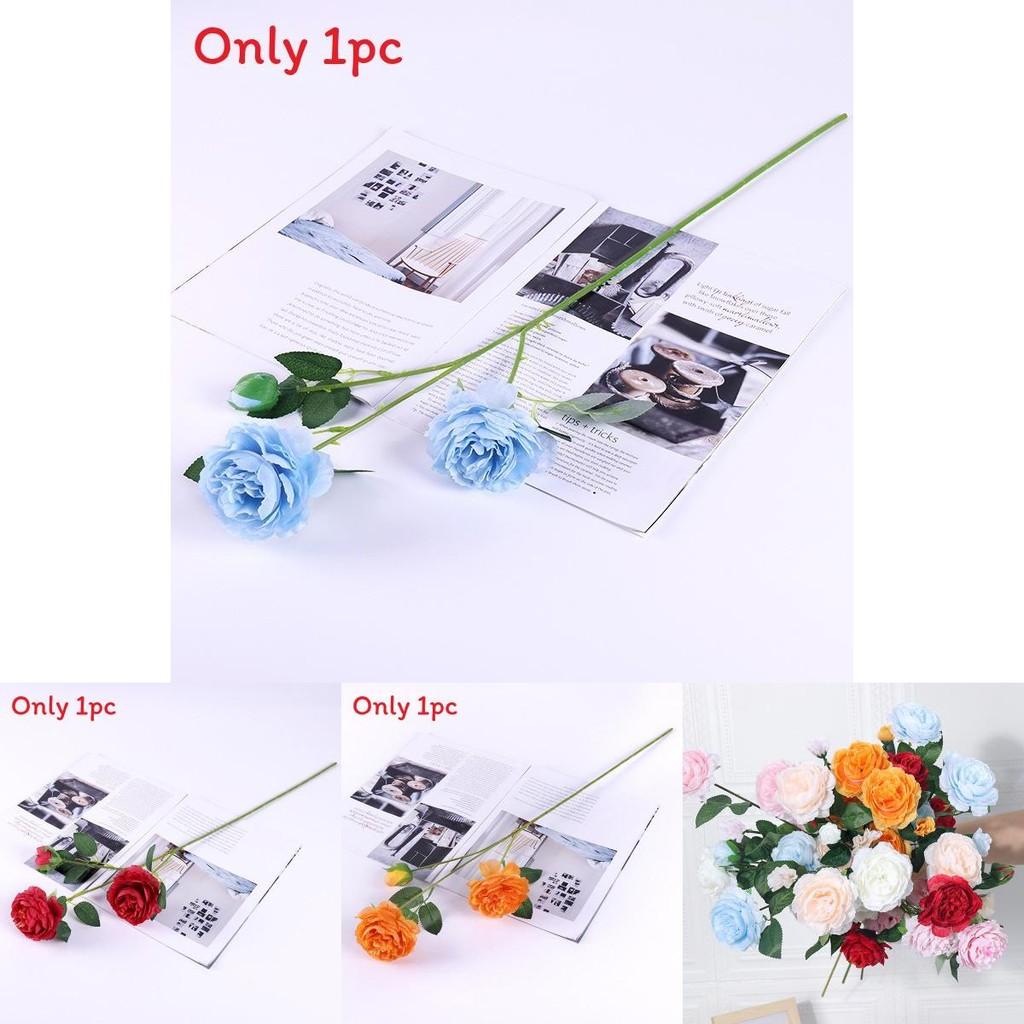 Premium Silk Peony Bouquet For Wedding Party Decor Home Office Styling Photography Prop
