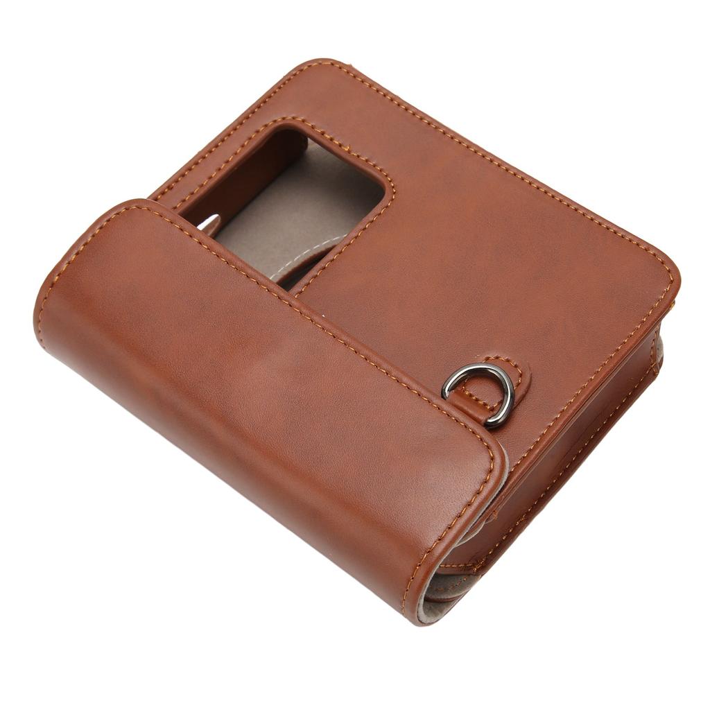 PU Camera Case Bag Removable Fashional Durable Retro Protective Case for Kodak Mini Shot 3 with Shou