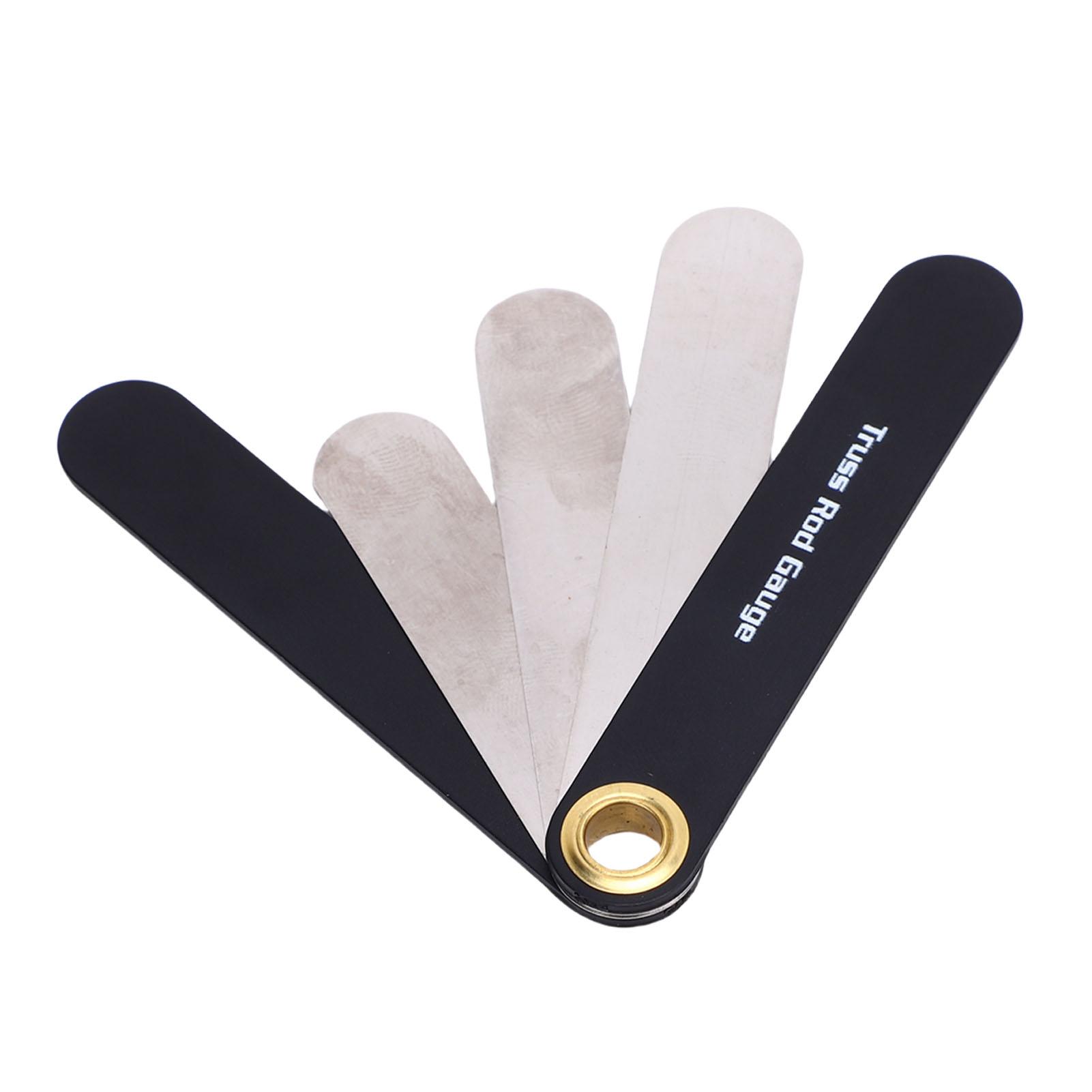 Калибр анкерного стержня Нержавеющая сталь Электроакустические бас-гитары Инструмент для измерения анкерного стержня с медиатором