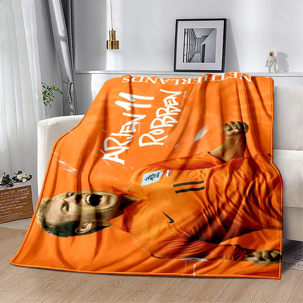 Manchester Player Blanket Warmthful Decor Suitable for Bedding Seaside Office Chair for All Occasions Warmthful Decor