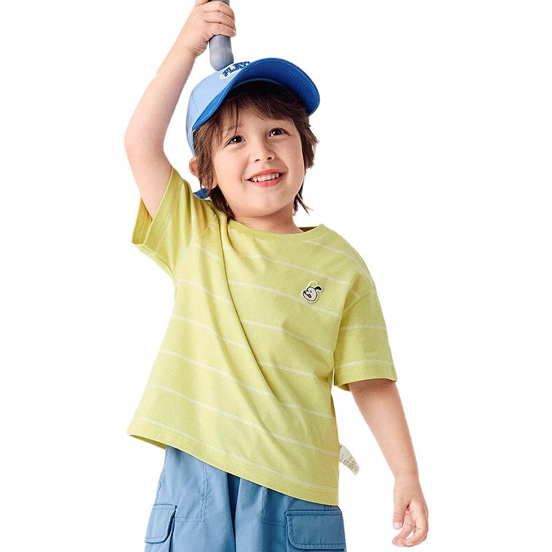 Balabala Kids  Unisex Quick-Dry Short Sleeve T-Shirt 110