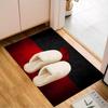Milan Football club Printed Office Carpet Chair Cushion  Entryway Rug, Rugs for Living Room, Bedroom Christmas gifts