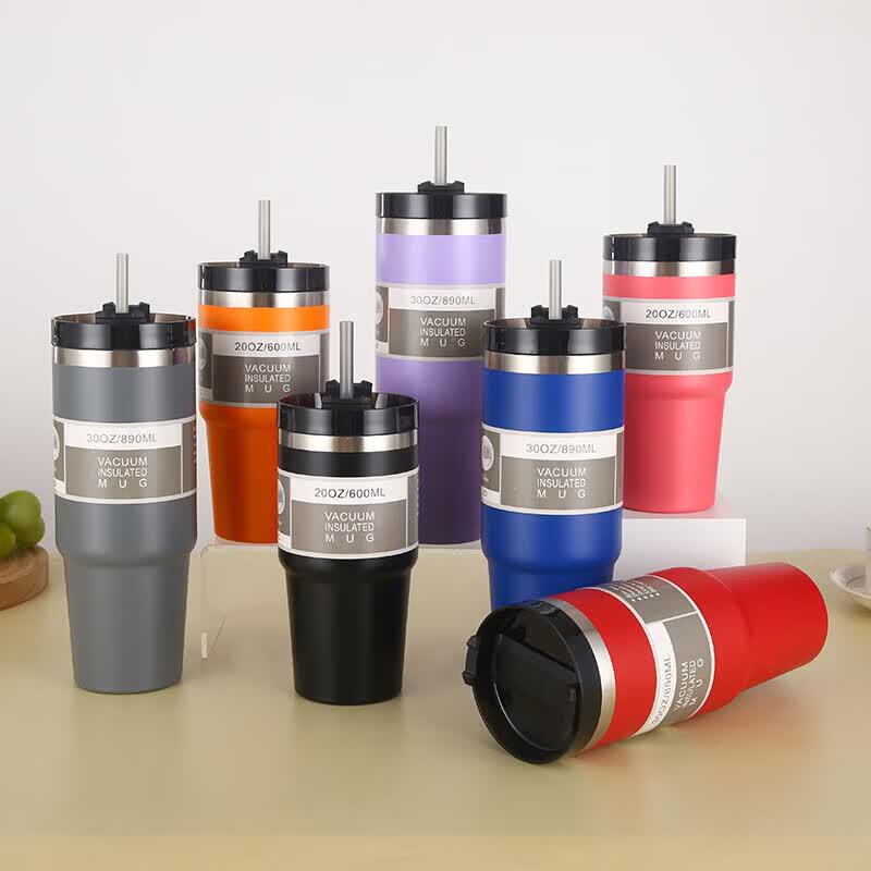 Kabo Dun 304 Stainless Steel Insulated Straw Tumbler