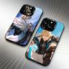 V-VarkaS G-Genshi-n-n I-ImpacTS Phone Case For iPhone 16 17 15 14 12 13 Pro Max Black Candy Matte Shockproof Cover