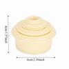 12pcs ABS Crafted Watch Movement Holder Assorted Sizes Watch Movement Seat Movement Repairing Accessory Watch Repairs