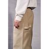 H M HaMMer Tab Pants Loose Fit Beige