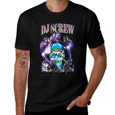 Dj Screw T-shirt katoenen t-shirt 100% heren t-shirt zomer heren t-shirt designer T-shirt