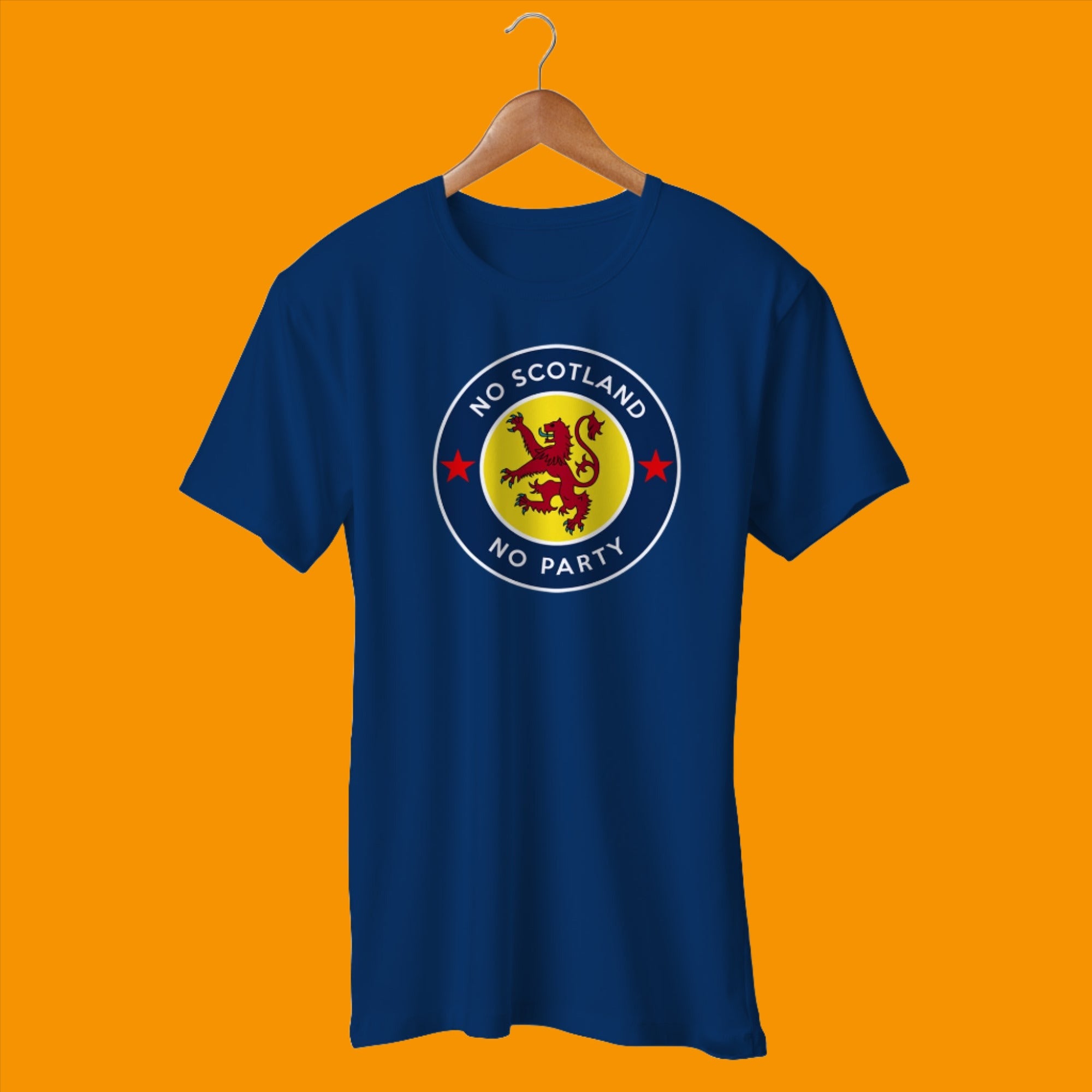 No Scotland No Party T-Shirt Womens Tops Tees S