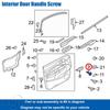 OAUTOO 20Pcs Bumper Cover Splash Shield Bolt Fender Liner Screw W716345-S450B For Ford Edge Escape Explorer F150 Fushion Maverick Fis Mustang MKC MKX