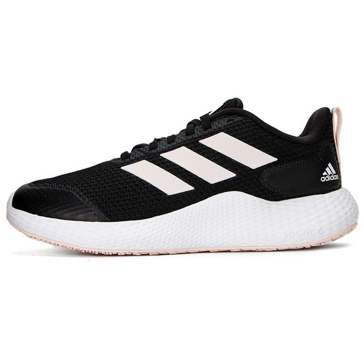 Adidas Edge Gameday Comfortable Trendy Mesh Durable Lightweight Low-Top Casual Running Shoes Unisex Sneakers Black White IF0584