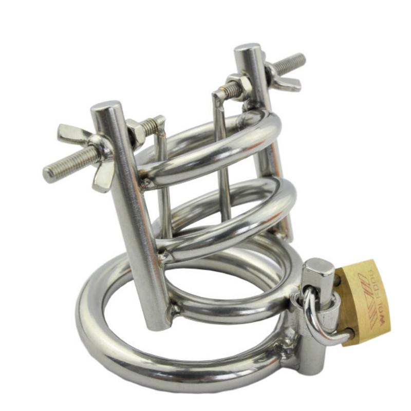 Male Urethral Lock Dilatator Chastity Device Cock Ring Penis Cage - Dilatation Penis Lock for Adult Entertainment