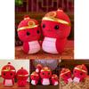 Adorable Plush Snake Doll Cute Zodiac Snake Toy Soft Stuffed Animal Gifts For Kids