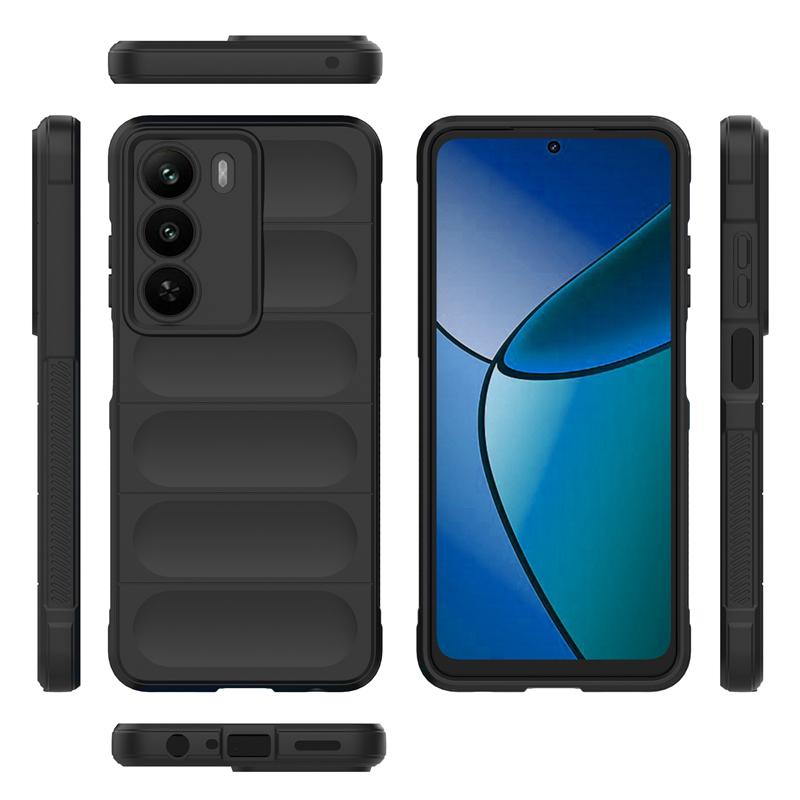 Shockproof Phone Case For Realme 14x Case Anti-Slip Soft Silicone Back Cover For Realme 14x Global Case For Realme 14x TPU Funda