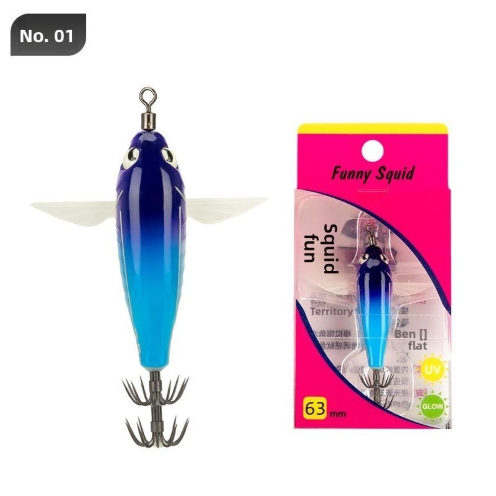 

Horizontal Cuttlefish Squid Lure Glow Shrimp Squid Hook Shrimp Sea Fishing Bait Saltwater Fishing 004