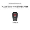 Car Key Case Cover For Toyota CHR Camry RAV4 C-HR Corolla Highlander Prius Land Cruiser Prado Car Remote Key Case Decoratives