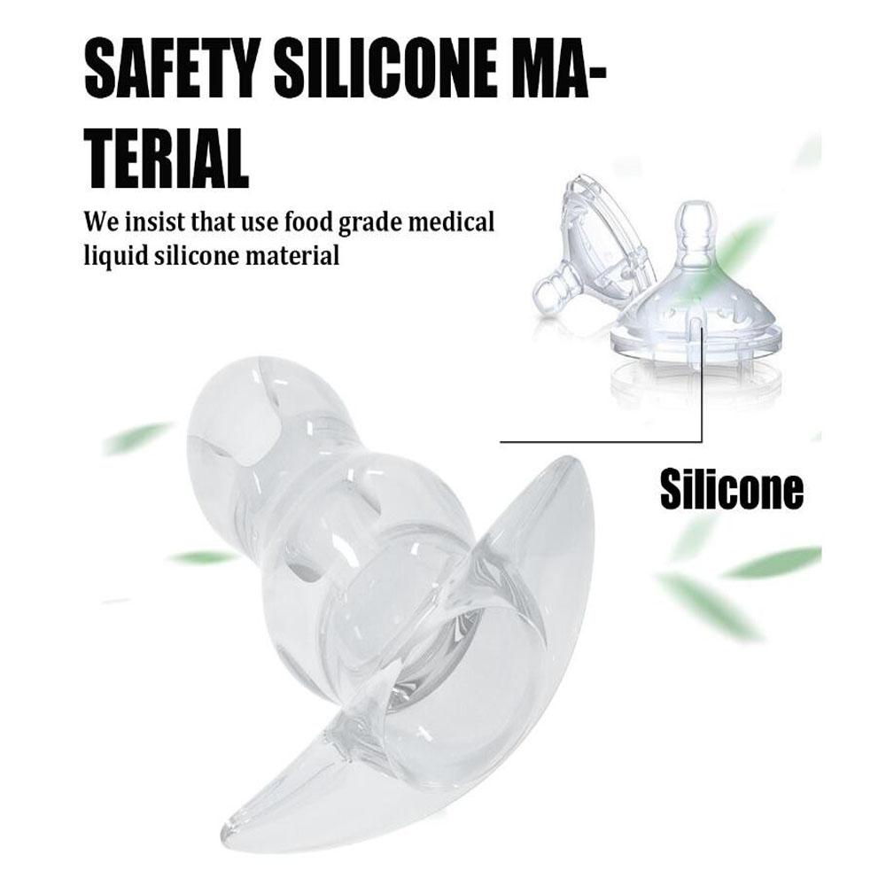 Hollow Tunnel Butt Plug with Matched Stopper Anal Plug Thread Butt Plug Sex Toys Butt Plugs Training Set for Beginners Advanced Users Adult Sex Toy