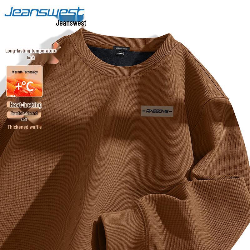 

Men s Waffle Knit Fleece Sweatshirt 3XL