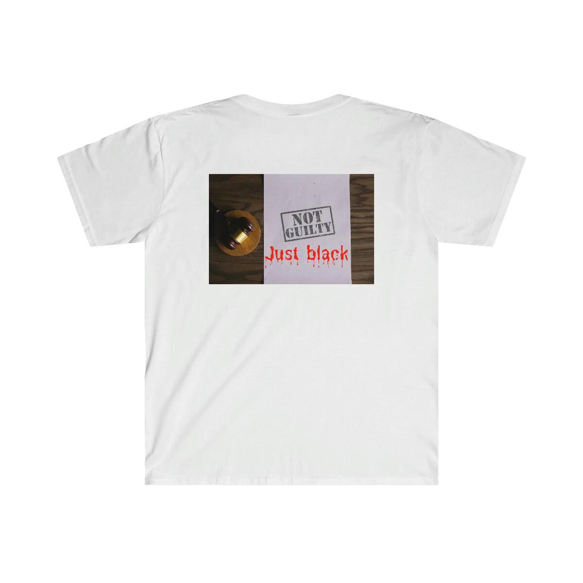 Black History Month T-shirt- Not Guilty, Just Black shirt / Juneteenth Shirt 3XL