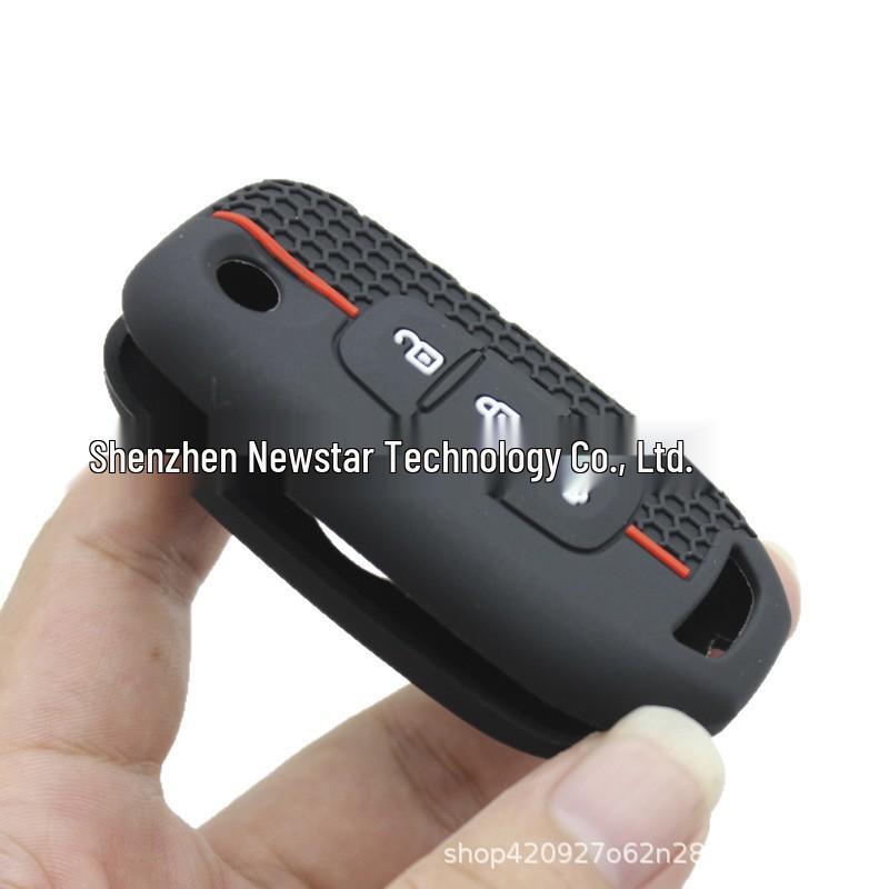 3-Button Honeycomb Silicone Key Case for Renault Kadjar, Captur, Megane