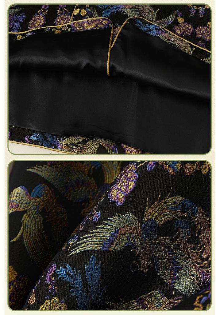 2026 New Chinese Style Jacquard Vest - Round Neck Tang Suit Outerwear