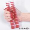 Gel Nail Sticker Waterproof Leopard Print Bronzing Free Baking Lamp Gel Nail Sticker Full Sticker UV Free